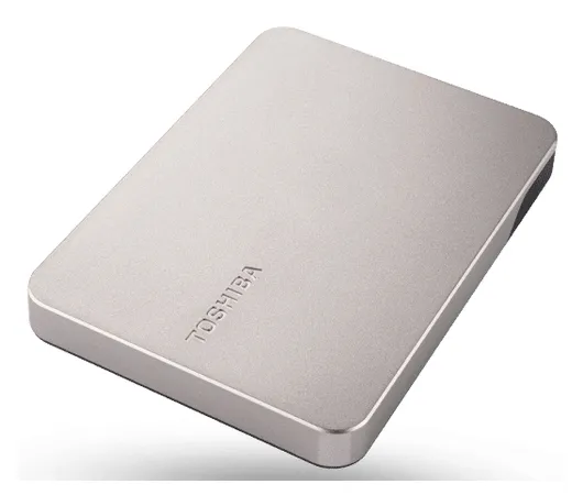 1 TB Toshiba Canvio Flex, 2.5", USB 3.2 - Silver