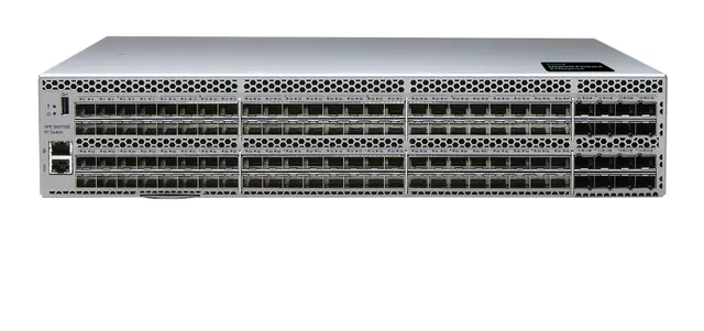 HPE SN6750B - Switch - Administrerad - 96 x 64Gb Fibre Channel SFP+ + 16 x 64Gb Fibre Channel SFP56 Ports on Demand - rackmonterbar