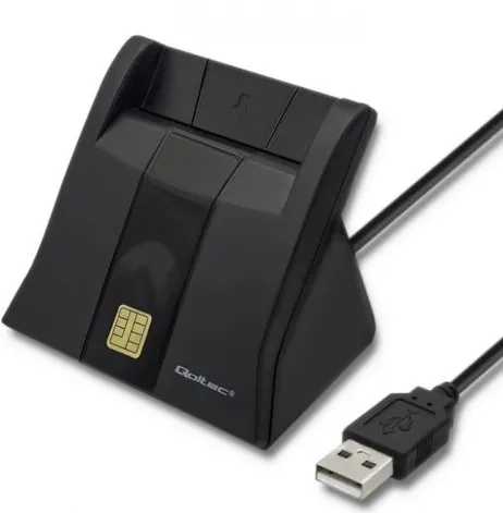 50643 - SMART-kortläsare - USB 2.0 - svart