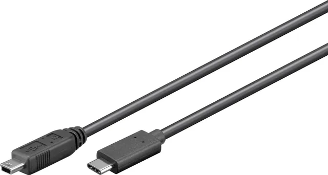 USB-C <-> USB Mini-B (5-pin) - 0.5m