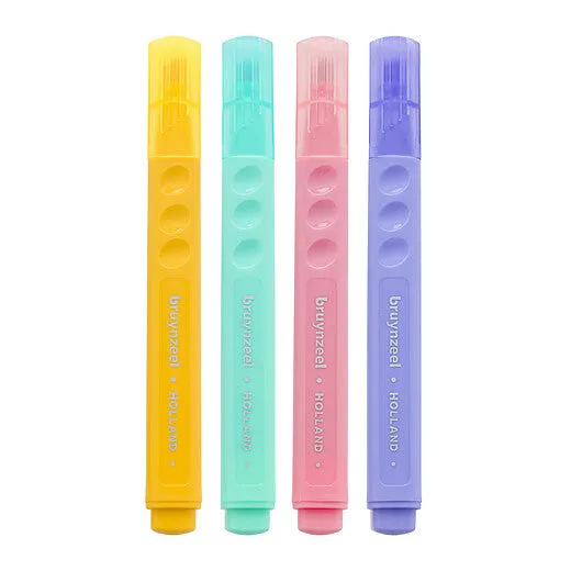 Highlighters Set Pastel 4 Colors