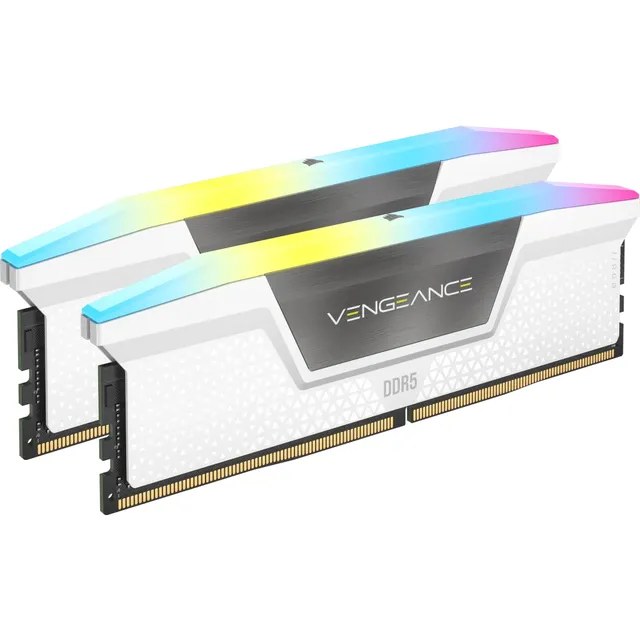 Vengeance RGB DDR5-6400 - 64GB - CL32 - Dual Channel (2 pcs) - Intel XMP - Vit med RGB