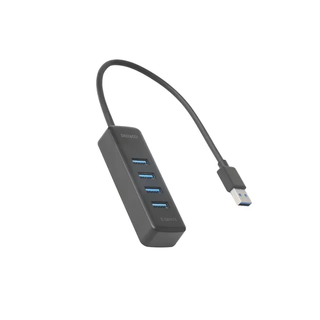 - Hubb - 4 x USB - skrivbordsmodell