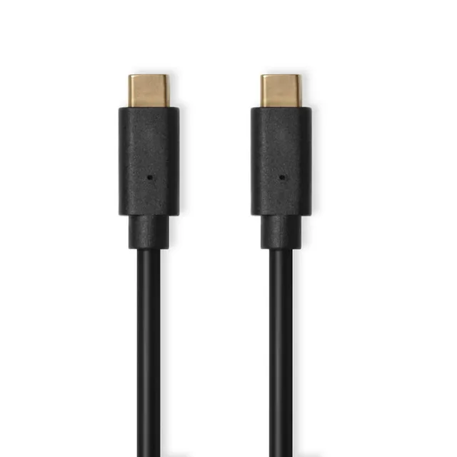 PORT Connect - USB-kabel - USB-C (hane) till USB-C (hane) - USB 3.1 Gen 2 - 1 m - USB Power Delivery (60W)