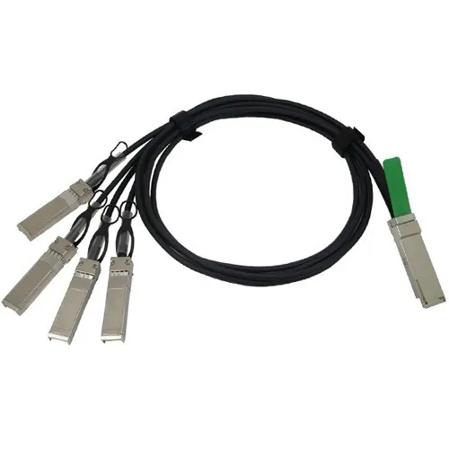 Direct-Attach Breakout Cable - Nätverkskabel - QSFP+ (hane) till SFP+ (hane) - 5 m - SFF-8431/SFF-8436/SFF-8461 - passiv - grå - för P/N: FPR422