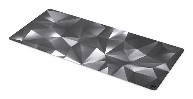 Crystal Black XL -pelihiirimatto, 900x400 mm, musta