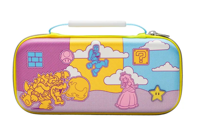 Protection Case for Nintendo Switch - OLED Model, Nintendo Switch and Nintendo Switch Lite - Mushroom Kingdom Pop Art