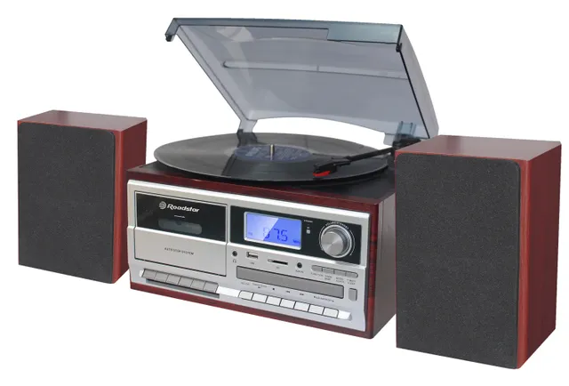 HIF-8892D+BT - Ljudsystem - 2 x 4 Watt - körsbärsträ