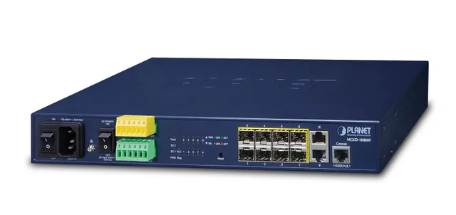 MGSD-10080F - Switch - Administrerad - 8 x