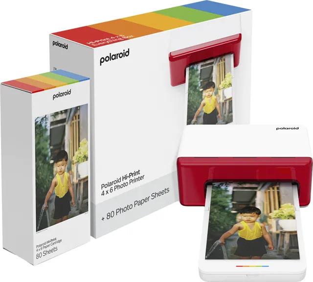 Hi-Print 4x6 Photo Printer Everything Box - White