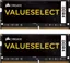 Corsair Value Select 16GB (2x8GB) DDR4 SO-DIMM 2133 MHz CL15