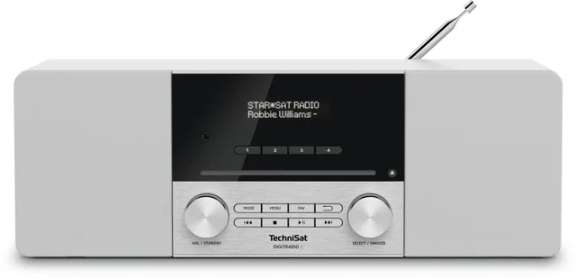 3 - Ljudsystem - 2 x 10 Watt - vit