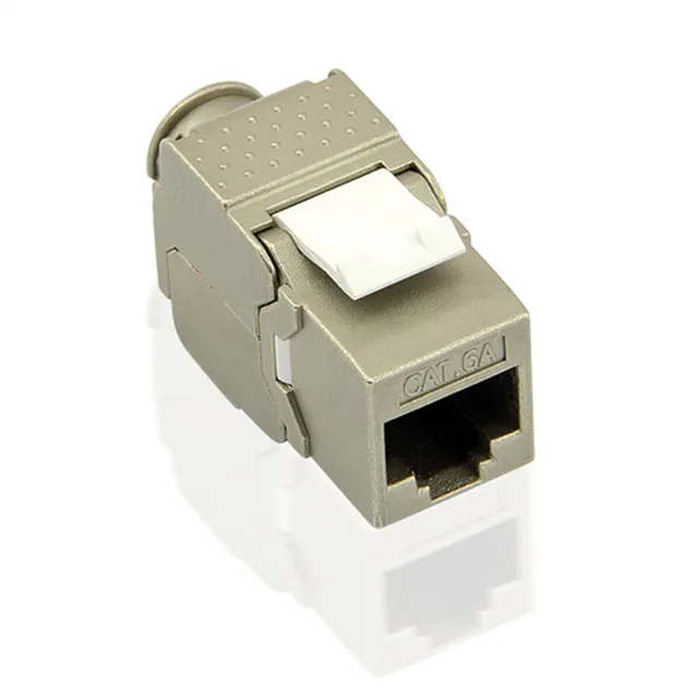 - Modulär insättning - CAT 6a - STP - RJ-45
