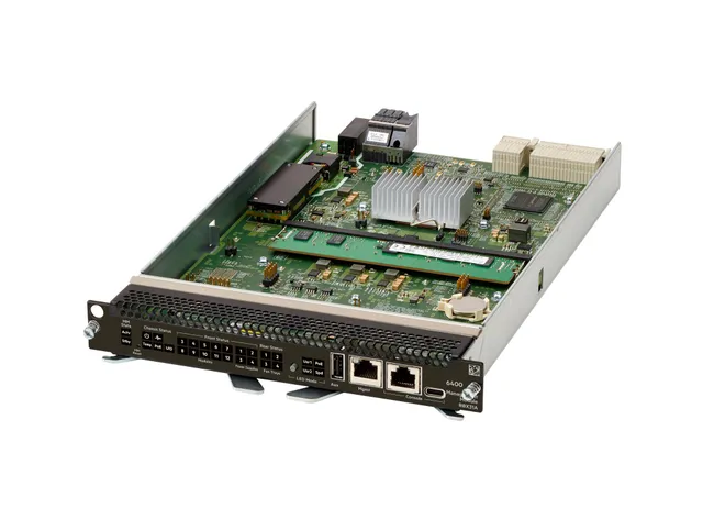 HPE Aruba 6400 Management Module - Enhet för nätverksadministration - insticksmodul - för P/N: R0X26A, R0X27A, R0X27C, R0X30A, R0X38C, R0X39C, R0X40C,