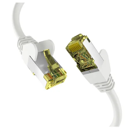 EFB-Elektronik patch cable - 50 m - white - Vit - 50m