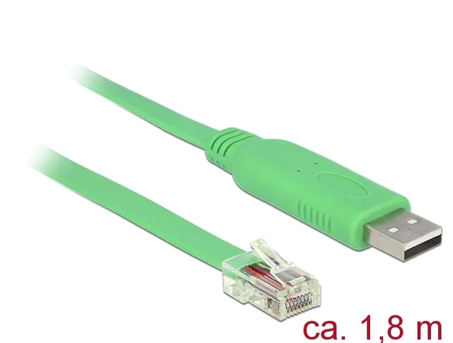 Adapter USB 2.0 to Serial RS-232, 1.8m