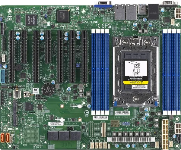 H12SSL-i (BULK) Moderkort - AMD SP3 - DDR4 RAM - ATX