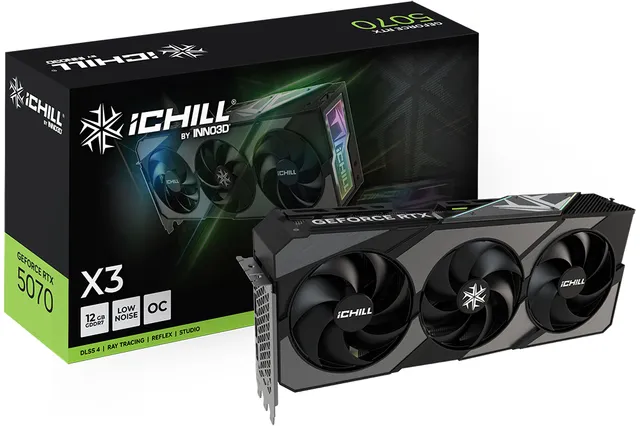 GeForce RTX 5070 - 12GB GDDR7 RAM - Grafikkort