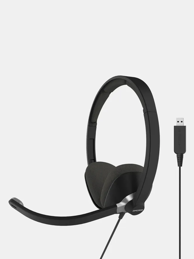 CS300-USB - Headset - på örat - kabelansluten