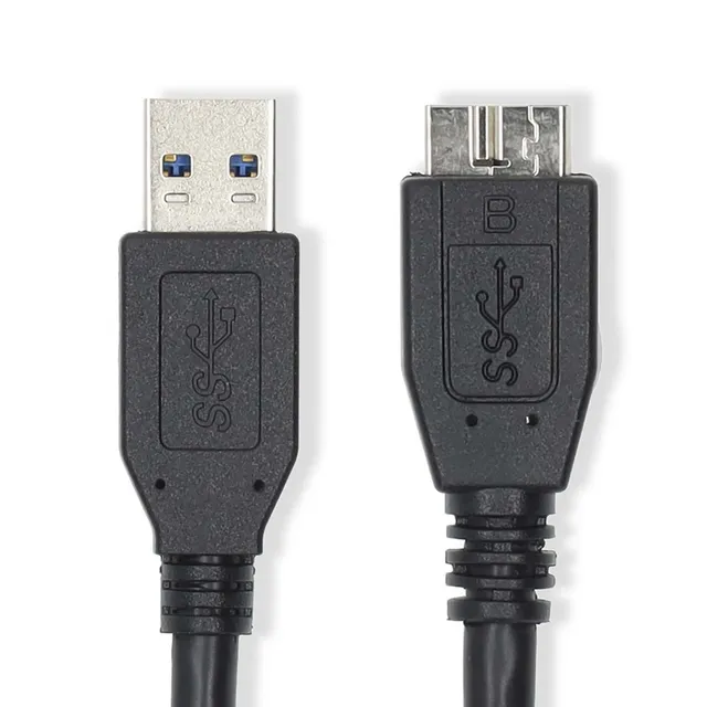 USB-kabel | USB 3.2 Gen 1 | USB-A Hane | USB Micro-B Hane | 18 W | 5 Gbps | Nickelplaterad | 1.00 m | Rund | PVC | Svart | Label