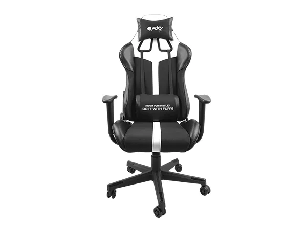 Avenger XL - Gamer Stol - Svart/Vit