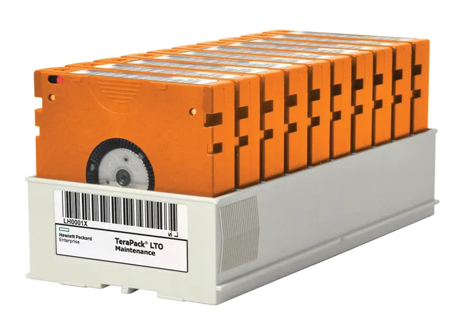 HPE TeraPack Certified - Rengöringskassett - kapacitet: 10 LTO-band - för P/N: Q1G95A, Q1G96A, Q1G97A, Q1G98A, Q1H01A, Q1H02A