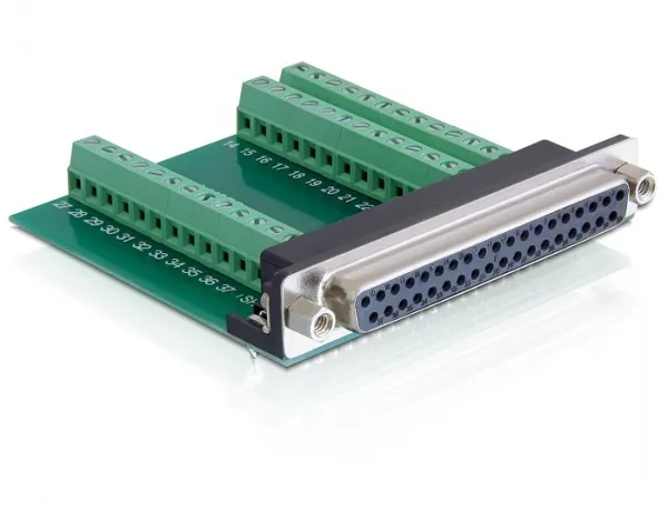 Adapter Sub-D 37 pin female > Terminal Block 39 pin
