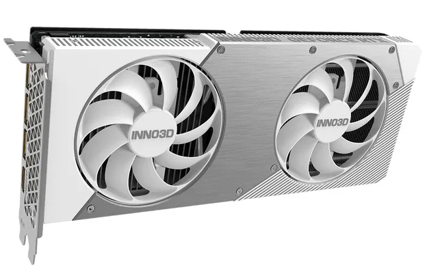 GeForce RTX 5060 Twin X2 OC White - 8GB GDDR7 RAM - Grafikkort