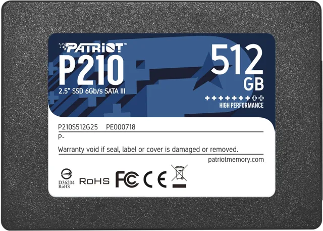 P210 SSD - 512GB - SATA-600 - 2.5"