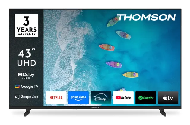 43" 4K Google TV 43UG4S15