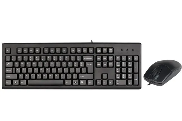KM-72620D - Tastatur & Mus set - Engelska (US) - Svart