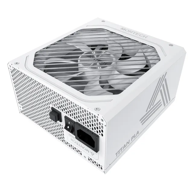 TITAN PLA 1000W Strömförsörjning - 1000 Watt - 135 mm - ATX 3.1 - 80 Plus Platinum certificate