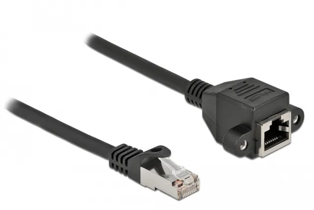 - Nätverksförlängningskabel - RJ-45 (hane)