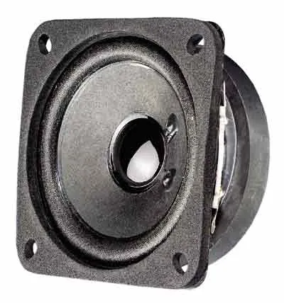 FRS 7, 1.0 kanaler, 8 W, 200 – 20000 Hz, 4 O, Svart