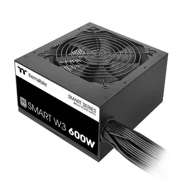 SMART W3 600W Strömförsörjning - 600 Watt - 120 mm - ATX - 80 Plus White certificate (upp till 80% effektivitet)