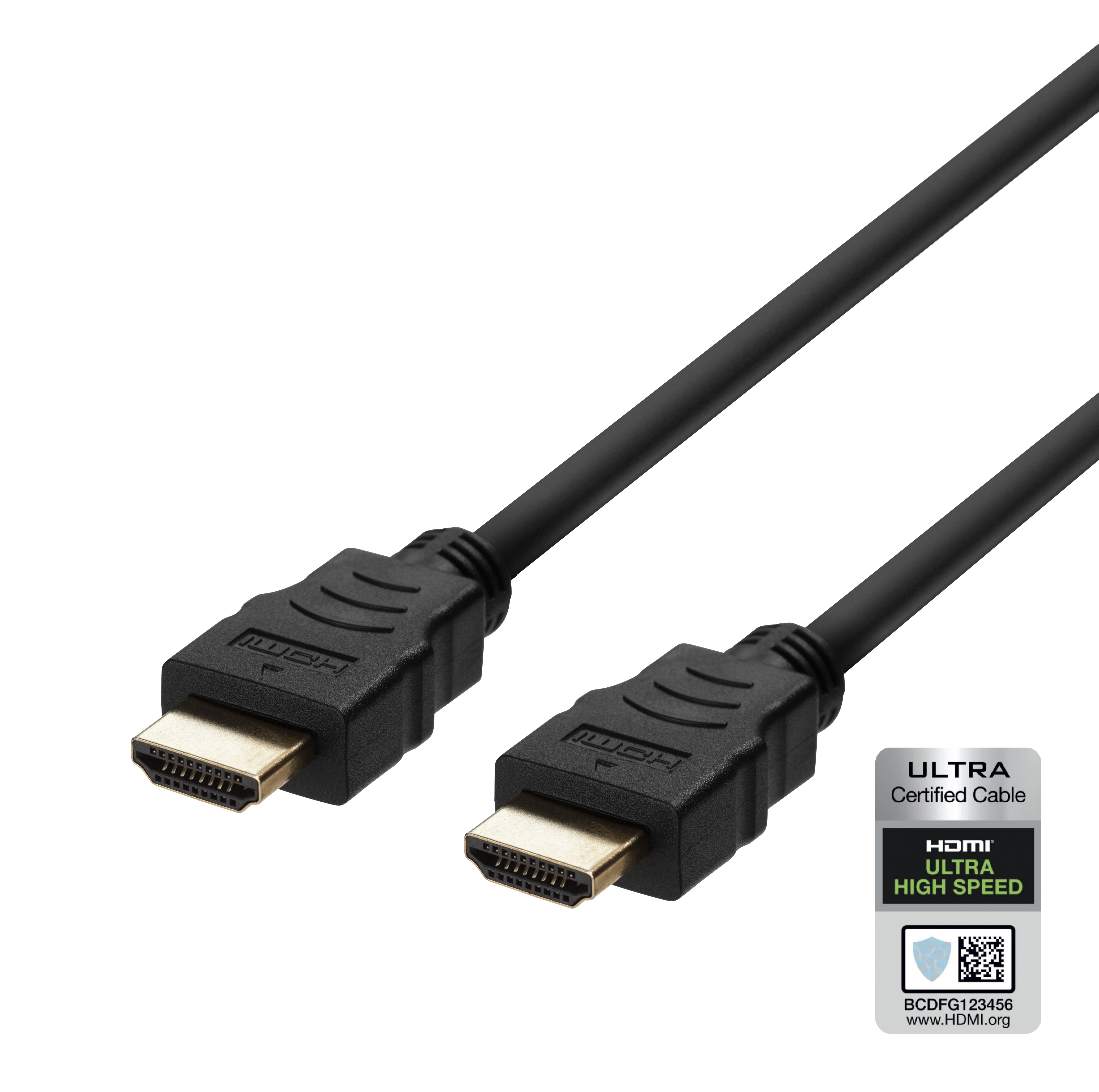 HDMI-kabel - 1 m - Svart