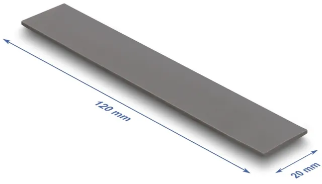 värmedyna 120 x 20 x 1,5 mm för M.2-moduler 3,0 W/mK
