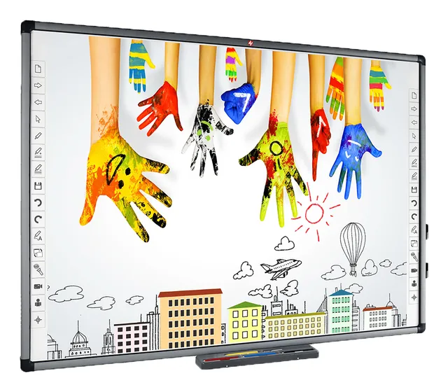 AVTek TT-BOARD 80 Pro - Interaktivt whiteboard - 83 - multi-touch (10-punktig) - infraröd - kabelansluten - USB