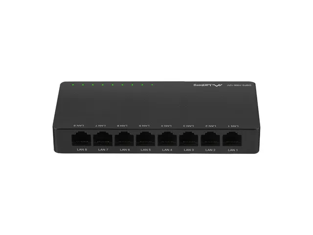 Nätverksswitch 8-portar 100/1000 Mbps V12