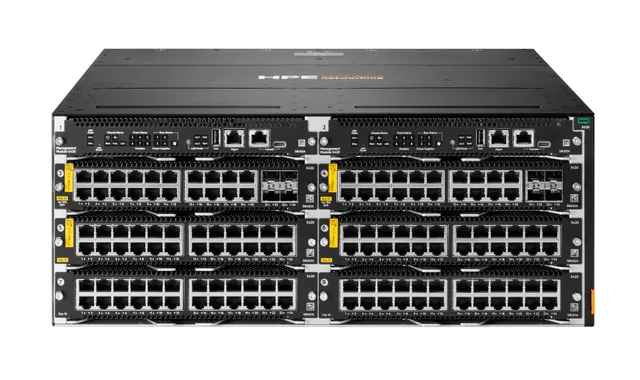 HPE Aruba Networking CX 5420 - Switch - 6-fack - L3 - Administrerad - främre till bakre luftflöde - rackmonterbar