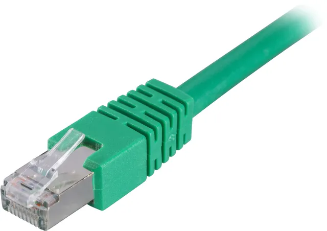 F/UTP Cat6 patchkabel, 0,7m, grön (STP-607G)