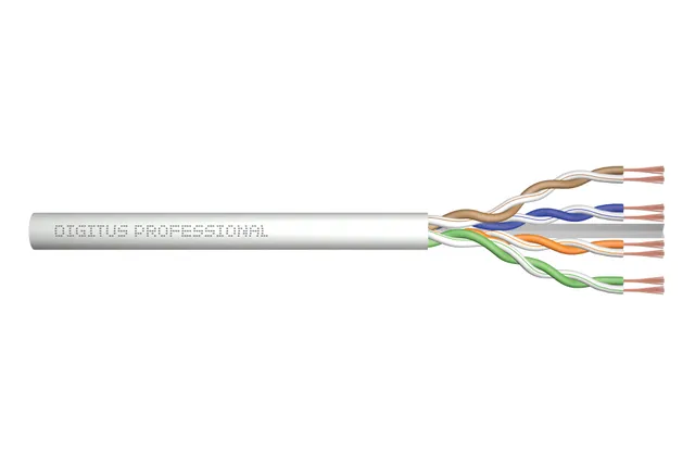 CAT 6 U-UTP Patch Cable - 100m - Grå - 100m