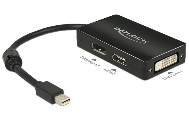 Adapter mini Displayport 1.1 ma to Displayport/HDMI/DVI