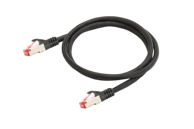 Python patch cable - 50 cm - black - 0.5m