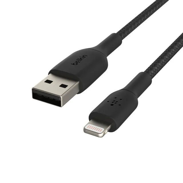 Boost Charge Lightning kabel flätad 1m
