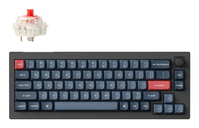 V2 MAX 65% Knob Wireless Gateron Jupiter Red