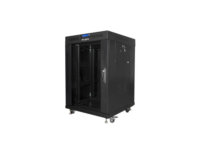 FF01-6615-12BL - 15U - Free Standing Rack Canbinet
