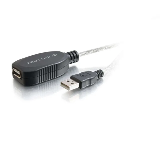 39.4ft USB Extension Cable - Active USB A to USB A Extension Cable - USB 2.0 - M/F - USB-kabel - USB (hane) till USB (hona) - USB 2.0 - 12 m - akt
