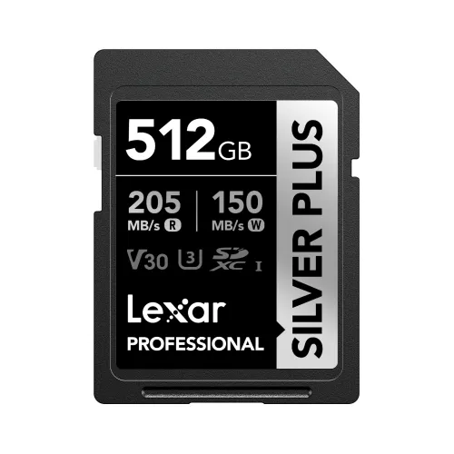 Professional SILVER PLUS SDXC - 205MB/s - 512GB