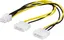 Adapter 2x4 pins 12V till 6 pins PCIe